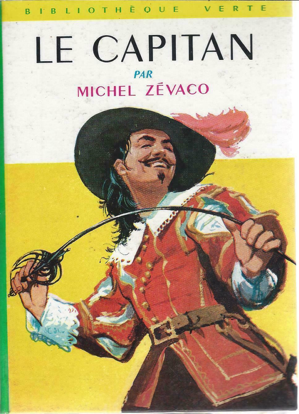 Book - The Capitan - Michel Zevaco - Bookcase Green Hardback 1962 X
