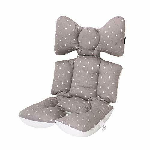 Baby Seat Pad Liner for Stroller and Car SeatBreathable Thick Baby Cushion Pa...